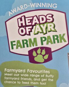 Heads of Ayr Farm Park Heads of Ayr Farm Park offers visitors a fun day out with outdoor activities and hundreds of different animals to see and enjoy both indoors and outdoors. www.headsofayrfarmpark.co.uk